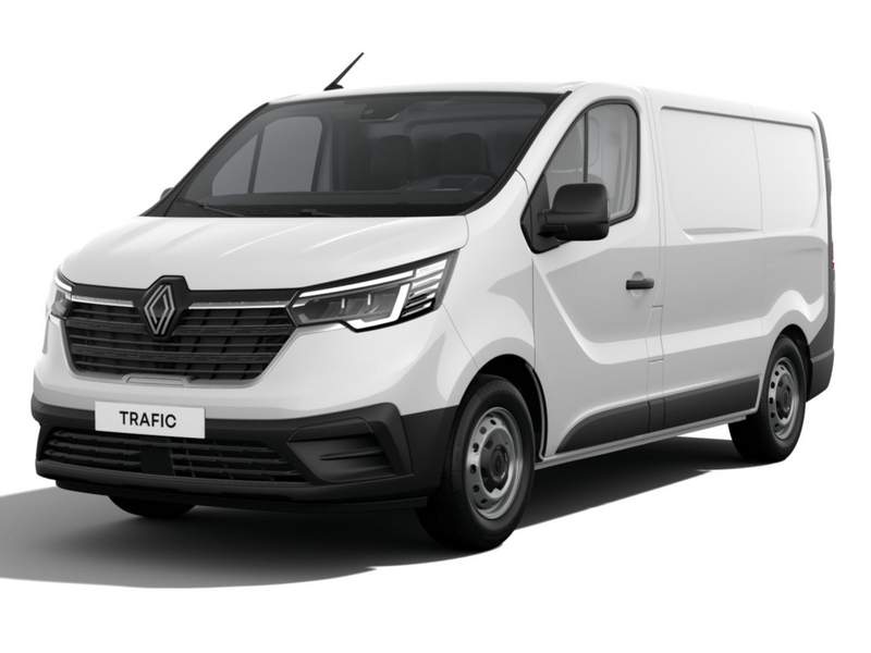 renault trafic van etech front view
